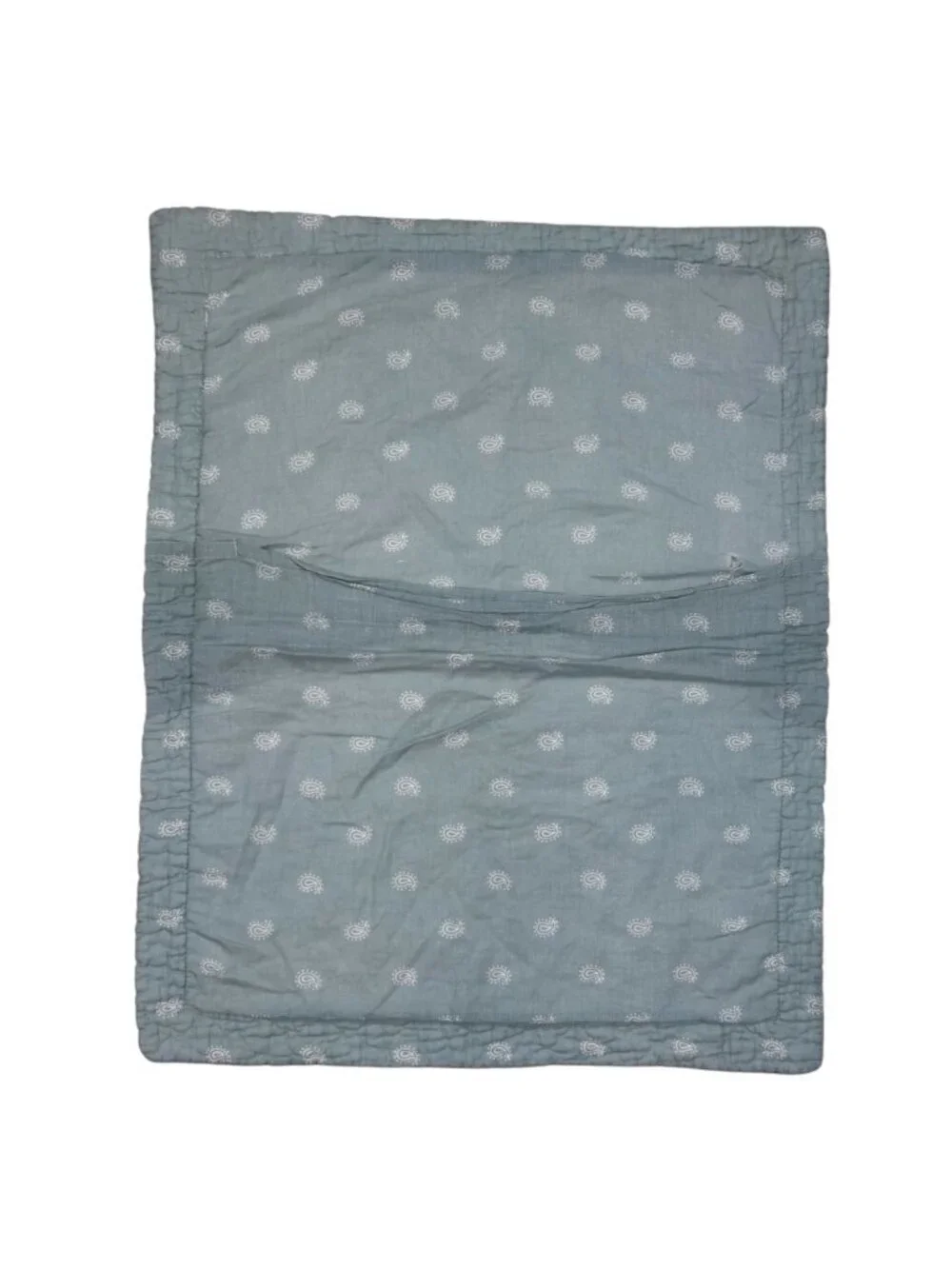 Amrapur Overseas Penelope Peacock Pillow Quilted Shams Green Country Cottage Coa